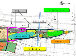 逢妻川の河川敷